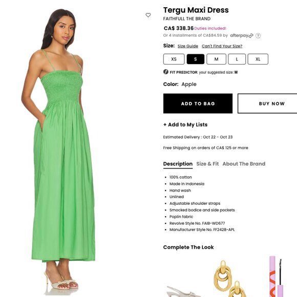 Tergu Maxi Dress - Faithful the Brand - Picture 3 of 6